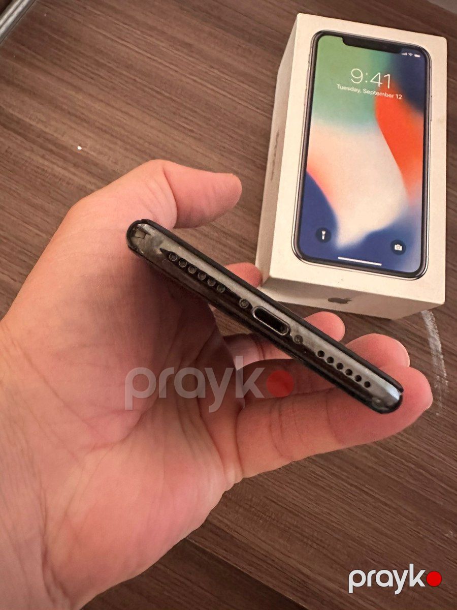 Apple iPhone X Space Gray 256GB/3GB — Smartfonlar, Bakı (8)