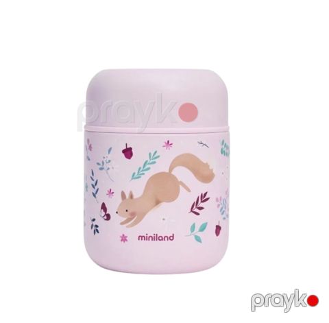 Uşaqlar üçün qida termosu Miniland Dreamland Squirrel, 280 ml — Bakı