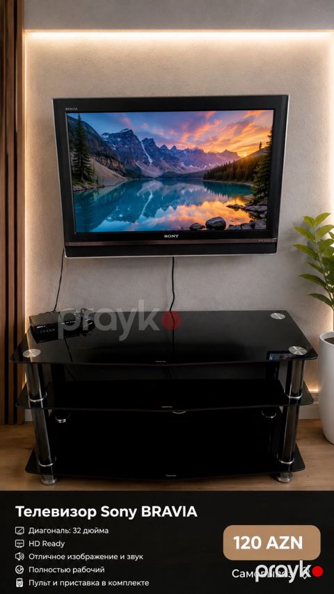 Sony LCD televizoru — Bakı