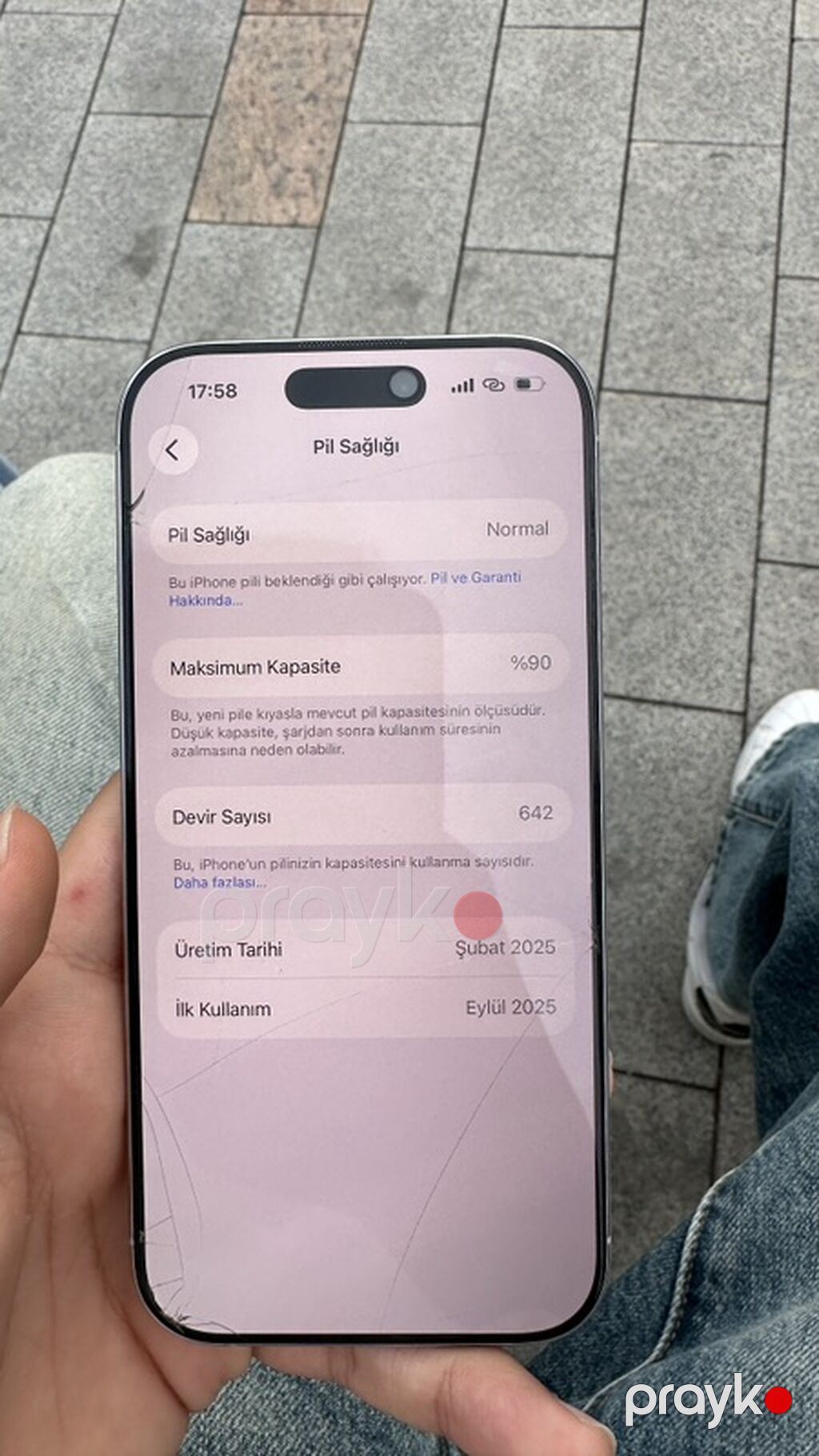 IPhone 16 Pro, 128 GB, Ağ, Face ID — Apple iPhone, Bakı (6)