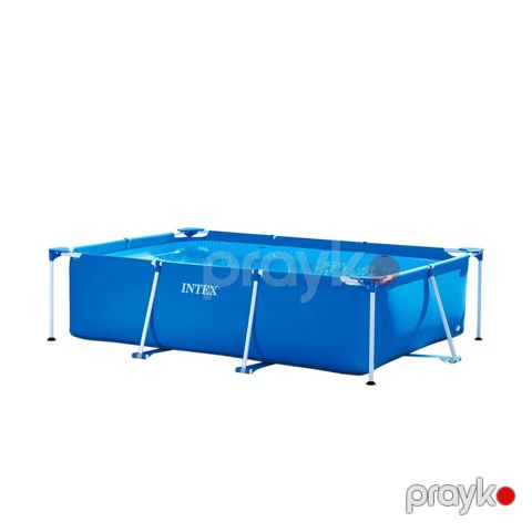 Hovuz Intex Rectangular 28271NP karkas, düzbucaq, 260x160x65 sm, 2282 l, göy — Bakı