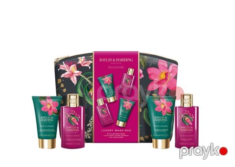 Qulluğ üçün kosmetika dəsti Baylis&Harding Boudoire 7 Şampun 100 ml + Duş geli 100 ml + Bədən losyonu 50 ml + Kondisioner 50 ml - 2205309905874 — Bakı