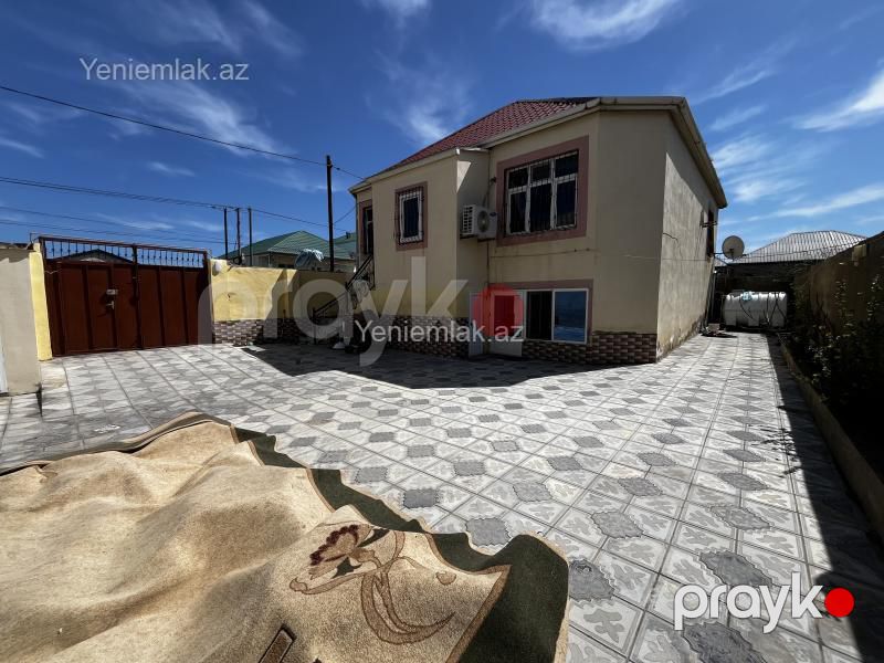 Satılır 4 otaqlı Həyət evi / Villa, 100 m², Saray — Ev, villa, Abşeron (3)