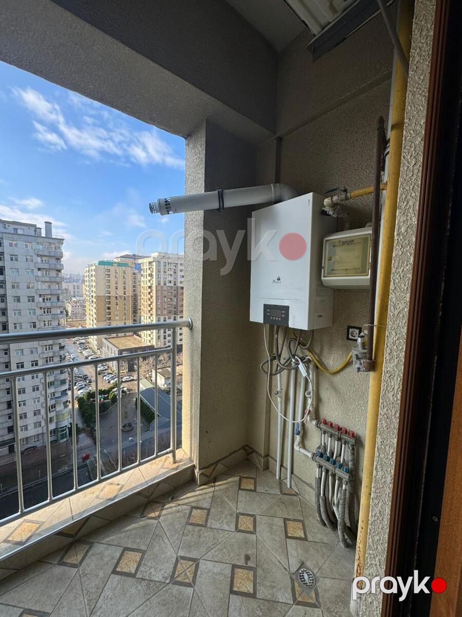 İcarəyə verilir 2 otaqlı yeni tikili 80 m² — Mənzil, Bakı (9)