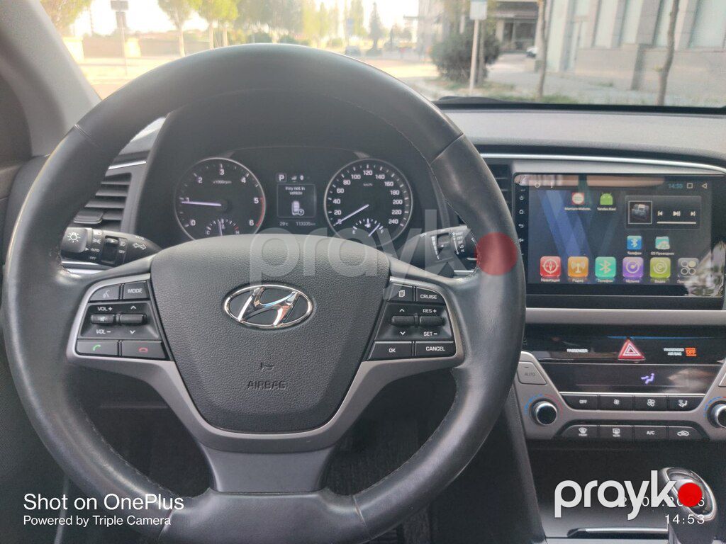 Hyundai Avante, 1.6 L, 2016 il, 113 000 km — Avtomobillər, Bakı (11)