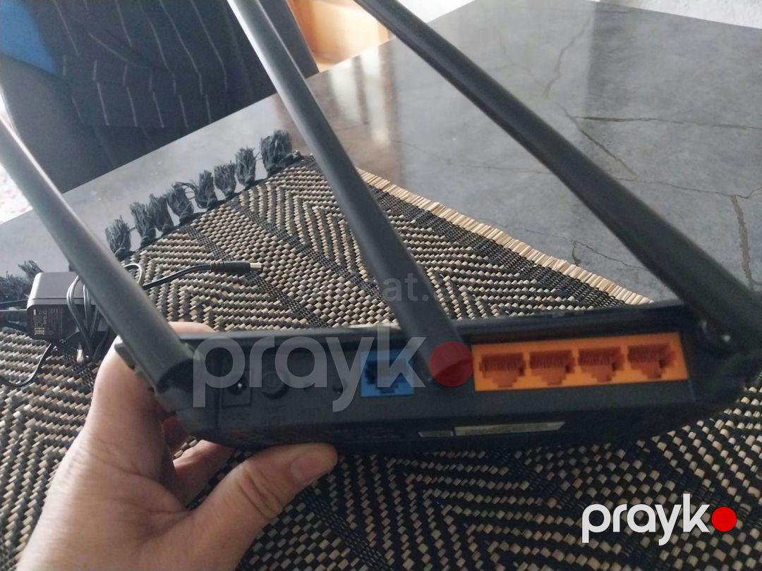 Modem tp-link, model:TL-WR94ON, 450 Mbps Wireless N Router — Kompüterlər və noutbuklar (2)
