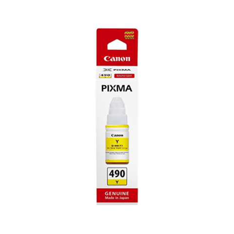 Canon GI-490 Y 0666C001 Sarı Original Mürəkkəb Konteyneri 70 ml — Bakı