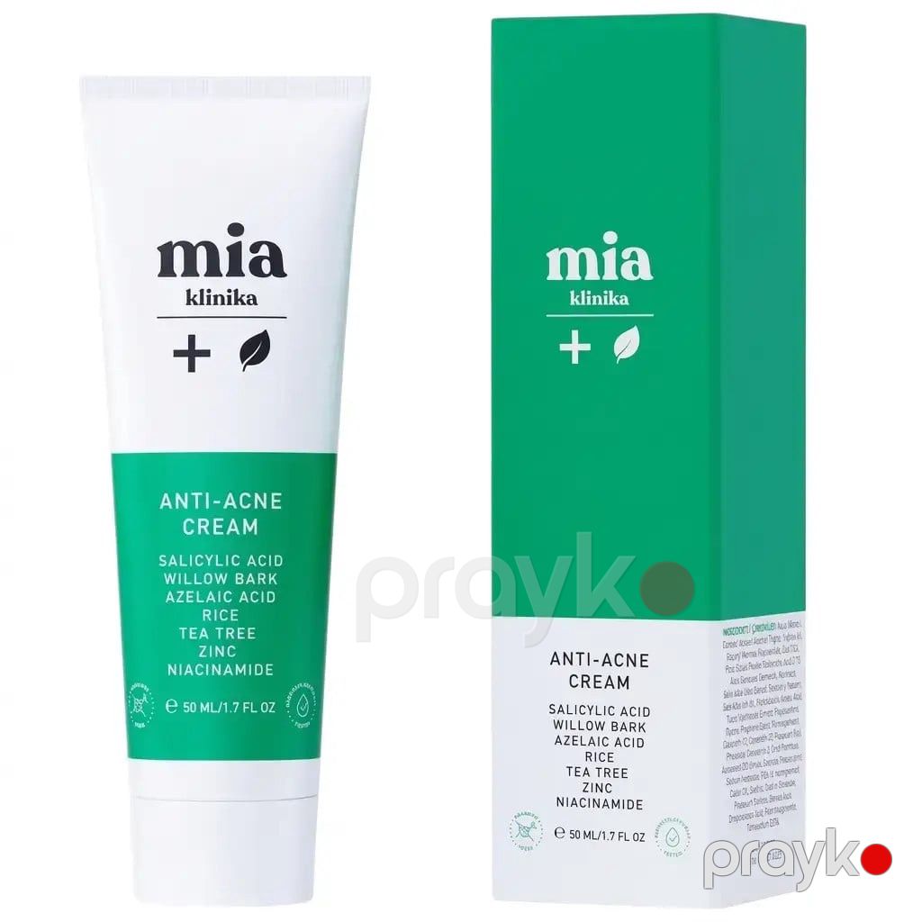 Üz üçün krem Mia Klinika Anti-Acne 50 ml — Mallar, Bakı