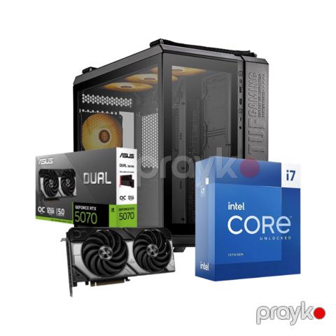 SwiftTitan Gaming PC – RTX 5070, i7-13700KF (CUSTOM-PC-009) — Bakı