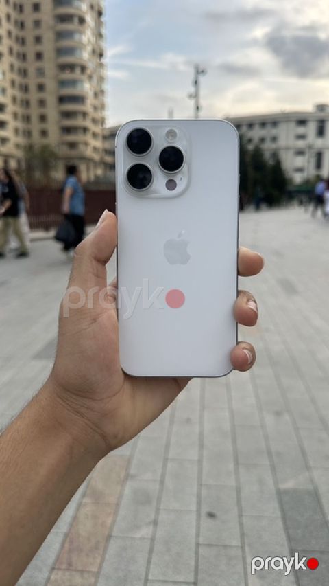 IPhone 16 Pro, 128 GB, Ağ, Face ID — Bakı