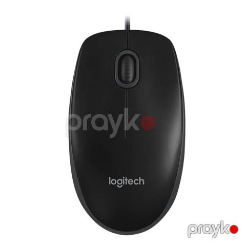 Logitech B100 Naqilli Optik Siçan — Bakı