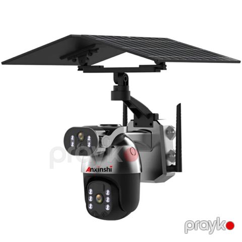 4G Sim kartlı Solar 360° FHD kamera 12MP/4K+64GB — Bakı