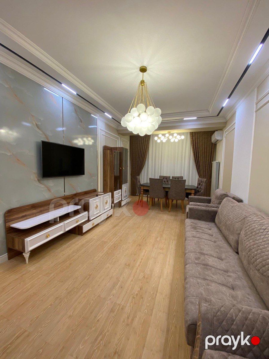 İcarəyə verilir 3 otaqlı yeni tikili 140 m² — Mənzil, Bakı (9)