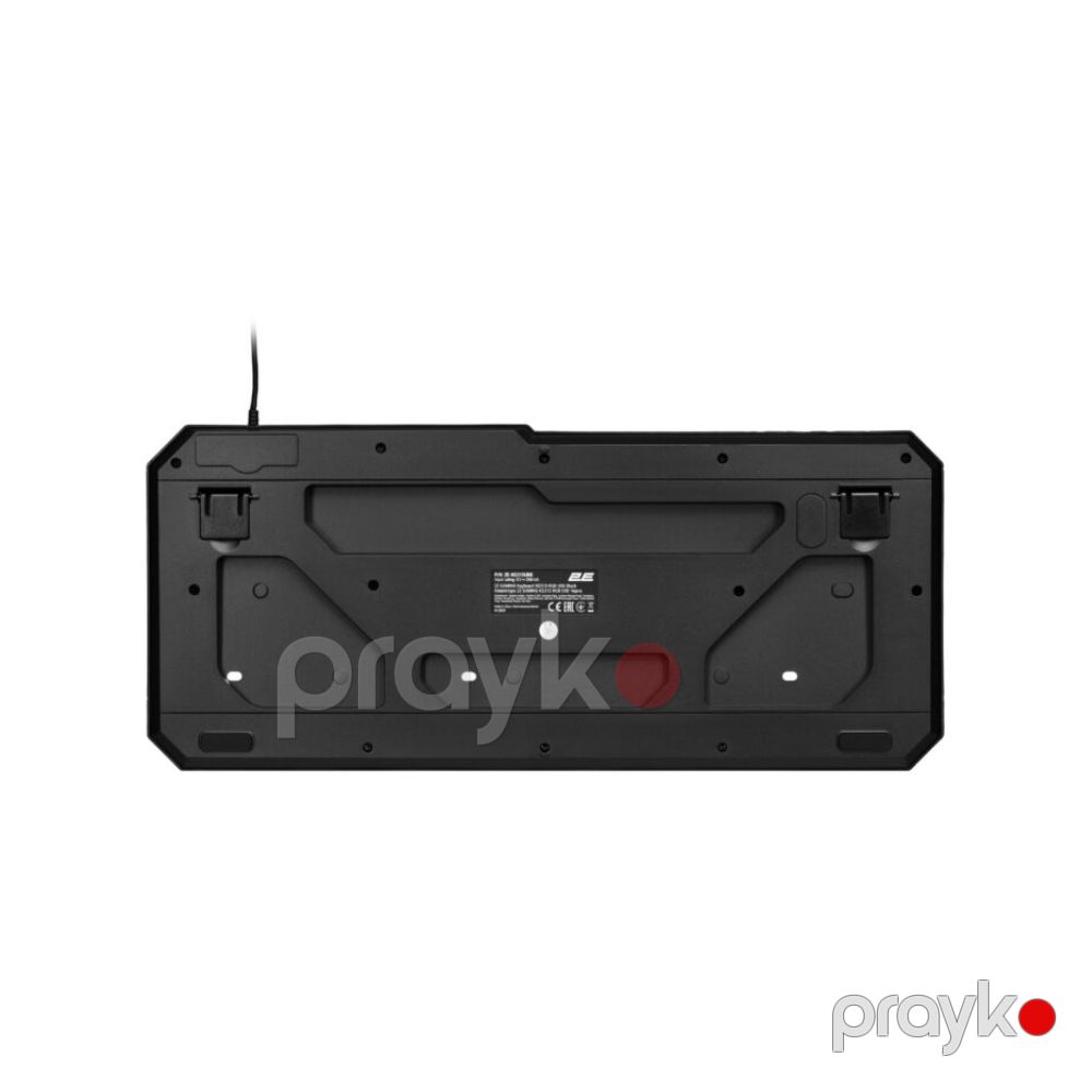 2E Gamıng Membrane keyboard KG315 110key, Usb-a, En/ru, RGB, black (2E-KG315UBK_AK) — Periferik cihazlar, Bakı (2)