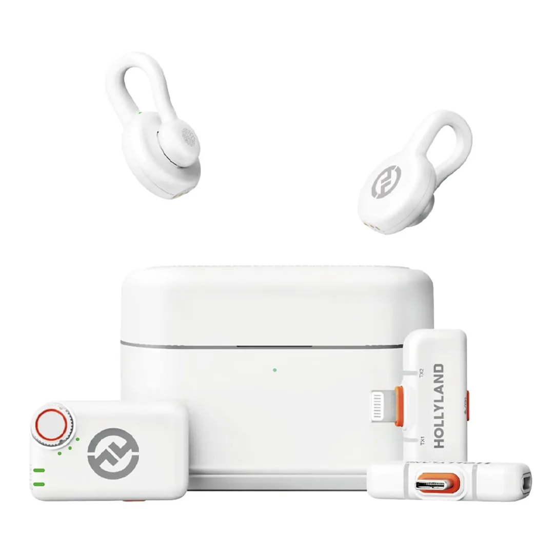 Mikrafon Hollyland Lark M2S Combo white — Mikrafonlar, Bakı (2)