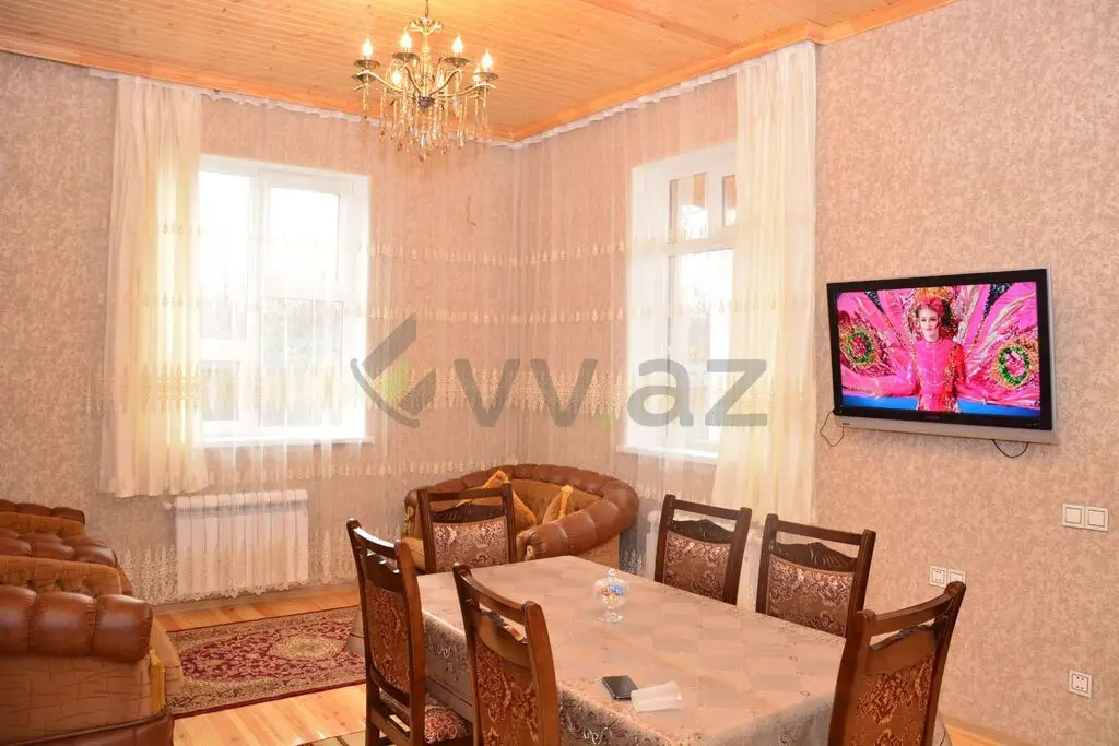 3 otaqlı Həyət evi Kirayə, Qəbələ — Ev, villa, Qəbələ (12)