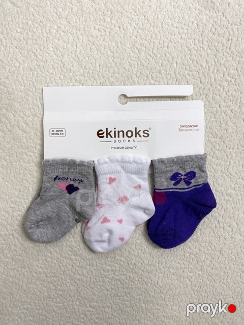 Corab uşaqlar üçün, pambıq, ölçü 6-12 ay — Bakı