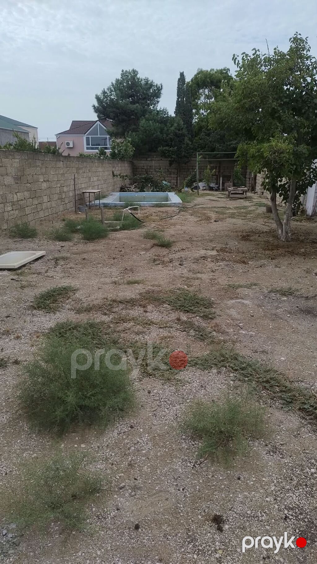 Bir otaqlı kiçik həyət evi - Plan: 1 geniş otaq, dəhliz, mətbəx üçün — Ev, villa, Bakı (8)
