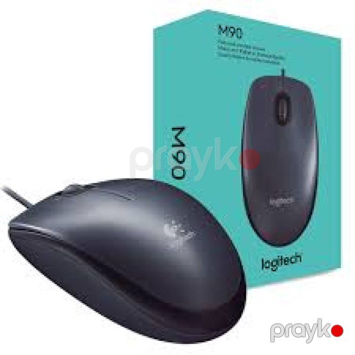 Logitech M90 USB Simli Optik Siçan — Elektronika, Bakı (3)