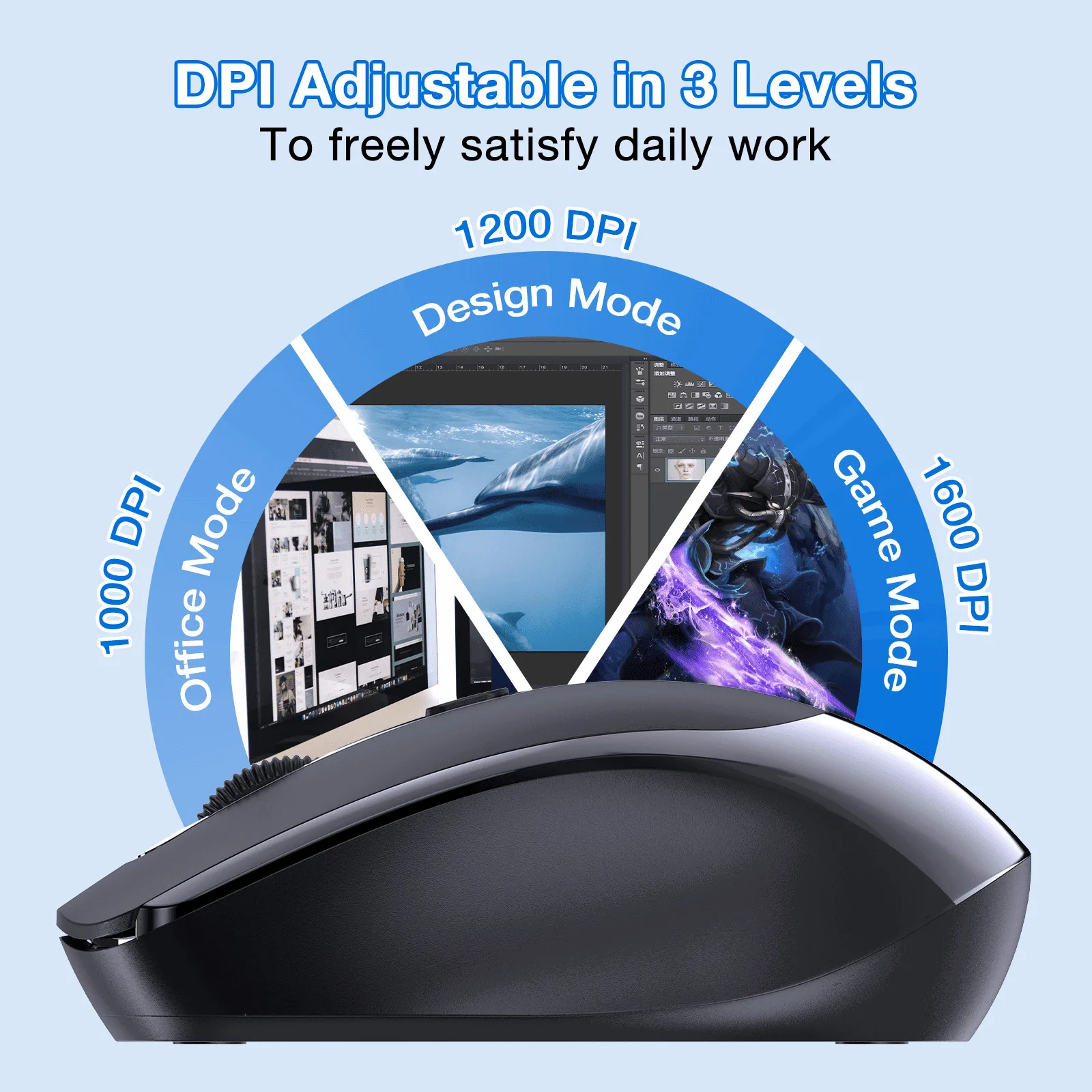 Mouse 1HORA RAT001 2.4G — Mallar, Bakı (3)