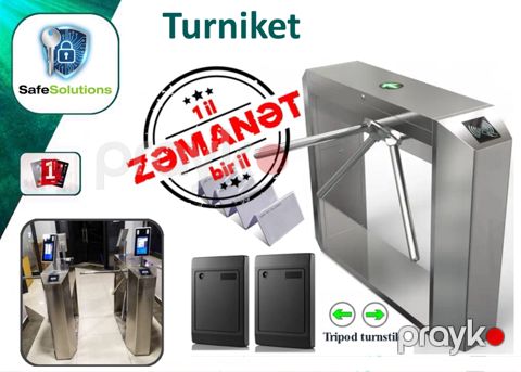 Turniket Tripod turnstile 2T — Bakı