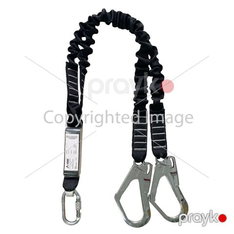 Kəmər amortizator (lanyard) düşmədən qorunmaq üçün A-Stabil EAL30211/L+C1101, 1.8 m — Bakı
