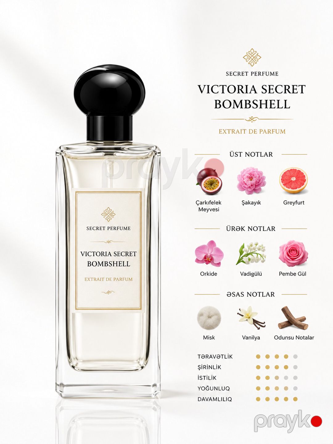 Secret Perfume Bombshell qadınlar üçün Extrait De Parfum 30 ml — Mallar, Bakı (2)