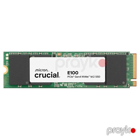 SSD Crucial E100 1TB NVMe M.2 Pcı-e — Bakı