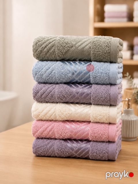 Нamam dəsmalı Hanzade, pambıq, 70x140 sm, 6 ədəd — Bakı