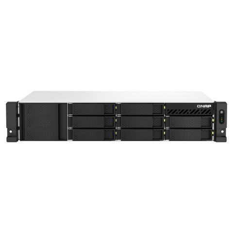 Qnap 8-Bay 2U Short Depth Rackmount NAS Intel Celeron 8GB 2.5GbE EU Edition-(TS-864eU-RP-8G) — Bakı