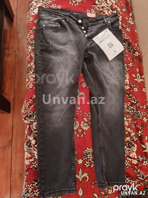 Enerjin Brendi Jeans Şalvar — Bakı