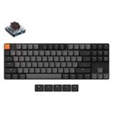 K1 (Version 6) White Backlight Brown Switch(K1X-A3-AZ) — Pctech — Peripheral Devices