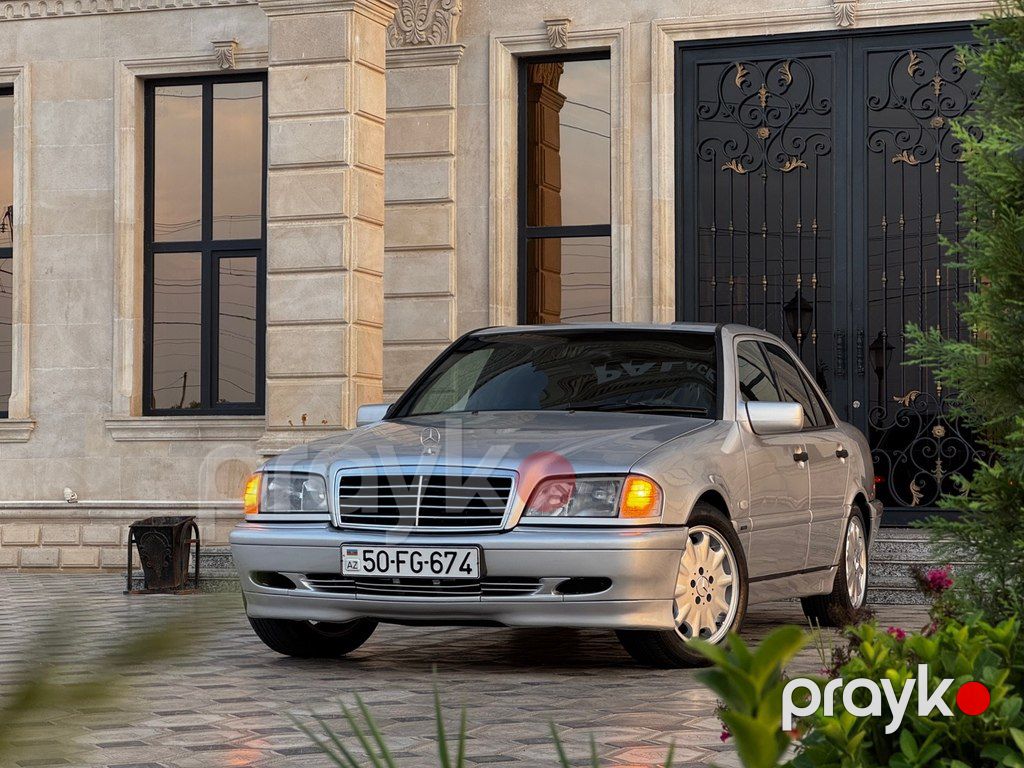 Mercedes C 200, 2.0 L, 2000 il, 368 000 km — Avtomobillər, Saatlı (2)