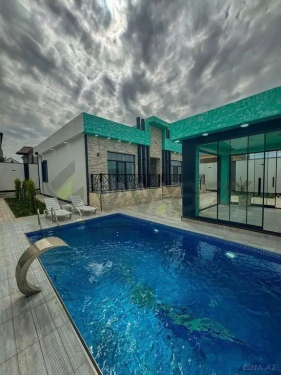 4 otaqlı Həyət evi Satılır, Mərdəkan, Xəzər, Bakı — Ev, villa, Bakı (4)