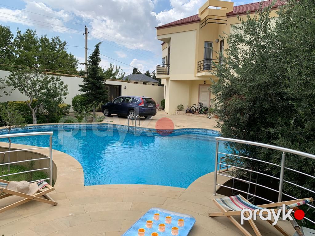 İcarəyə verilir 5 otaqlı həyət evi/bağ evi 380 m² — Ev, villa, Bakı (4)