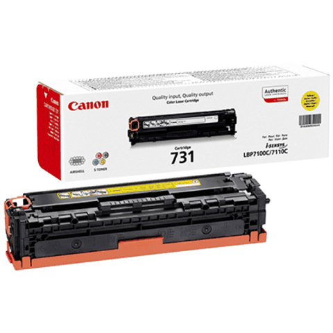 Canon Cartridge 731Y CRG-731 Y Yellow Original Toner Kartrici — Bakı