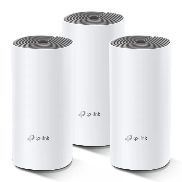 TP-Link - Deco E4 (3-pack) AC1200 Whole Home Mesh WiFi System — Bakı