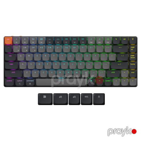 Klaviatura K1 (Version 6) RGB Backlight Brown Switch (K1X-B3-AZ) — Bakı