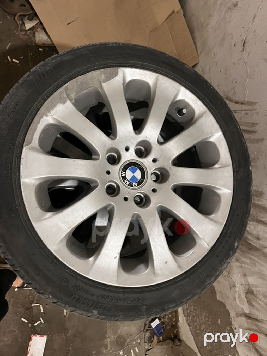 BMW orijinal disk və təkər dəsti. Tekerler ayri da satila biler 350 — Diskləri, Bakı (2)