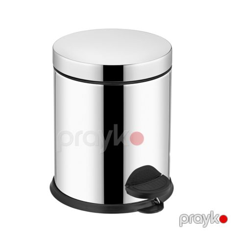 Zibil qutusu Eko 9900, xrom/plastik, gümüşü, 5 l — Bakı