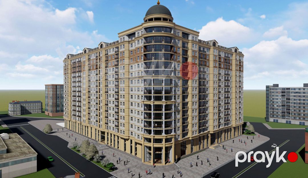 Satılır 1 otaqlı yeni tikili 54.8 m² — Mənzil, Bakı (4)