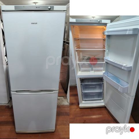 İşlənmiş 2 qapılı Indesit Soyuducu Satılır, rəng - Ağ — Bakı