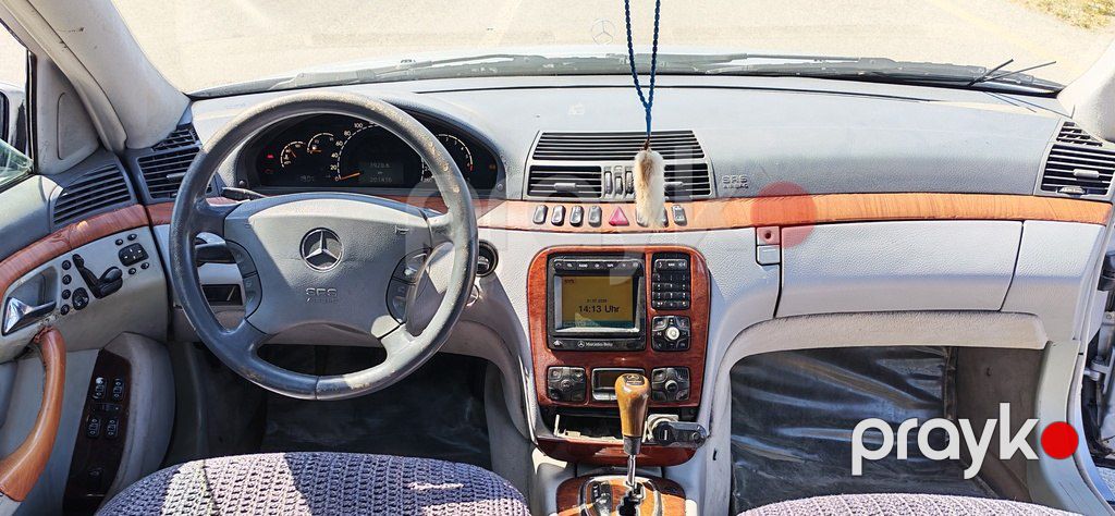 Mercedes S 320, 3.2 L, 2000 il, 201 500 km — Avtomobillər, Sumqayıt (4)