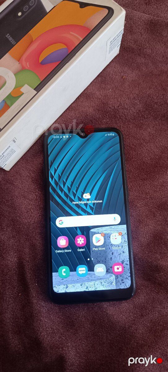 Samsung Galaxy A01 Black 16GB/2GB — Smartfonlar, Bakı (3)