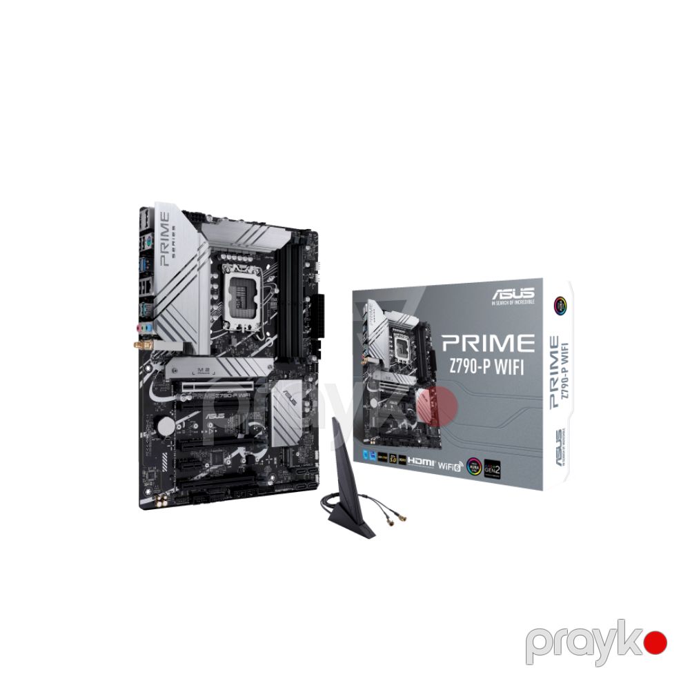 Komponent Kombo – ASUS Prime Z790-P Wifi ana plata + T-Force Vulcan 32GB (2×16GB) DDR5 5600MHz RAM (KOM-MR-131) — Komponentlər, Bakı (2)