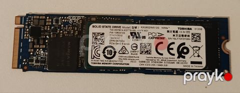 Toshiba KXG60ZNV512G NVMe M.2 SSD — Bakı