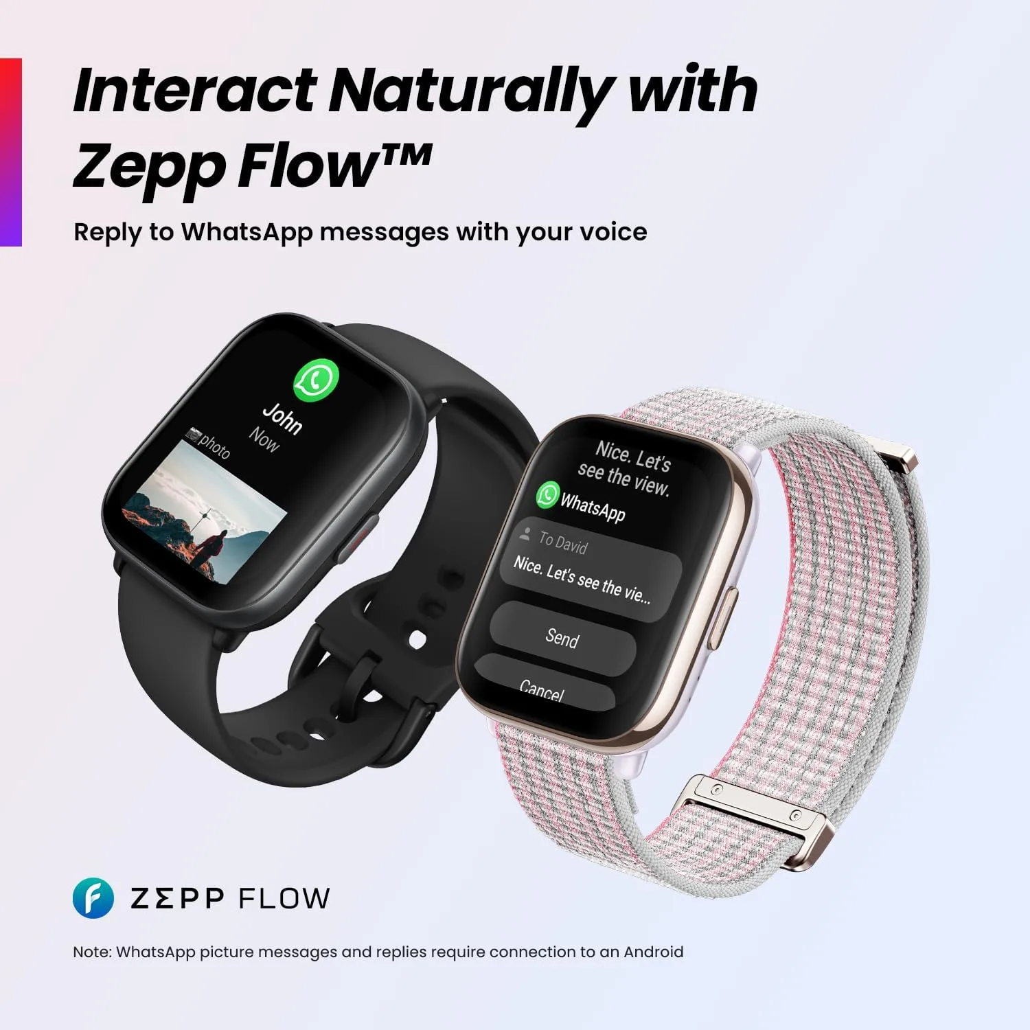 Smart saat Amazfit Active Petal Pink — Mallar, Bakı (4)
