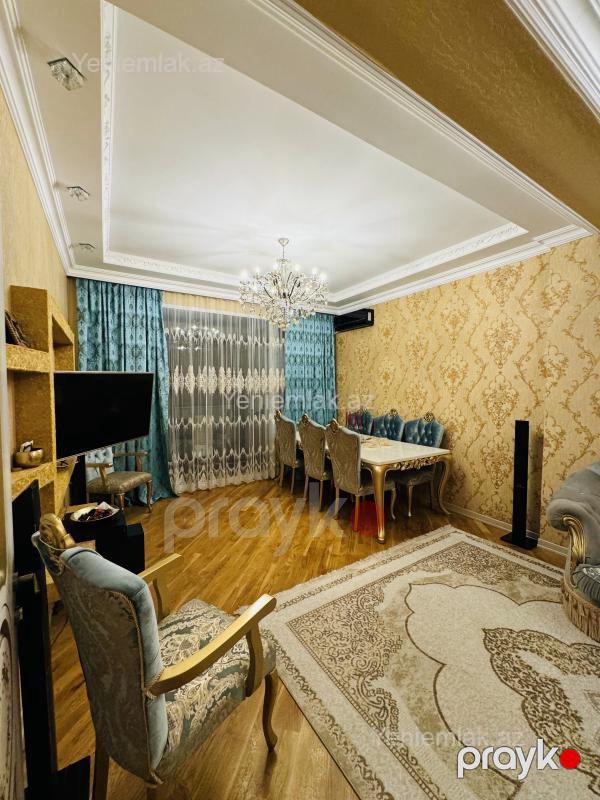 Satılır 3 otaqlı Bina evi menzil (Yeni tikili), 105 m², Nizami rayonu — Mənzil, Bakı (2)