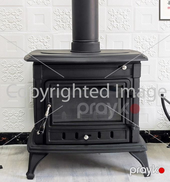 Kamin soba tipli odunlu (çuqun) ŞSÇ 01 — Ev texnikası, Bakı (3)