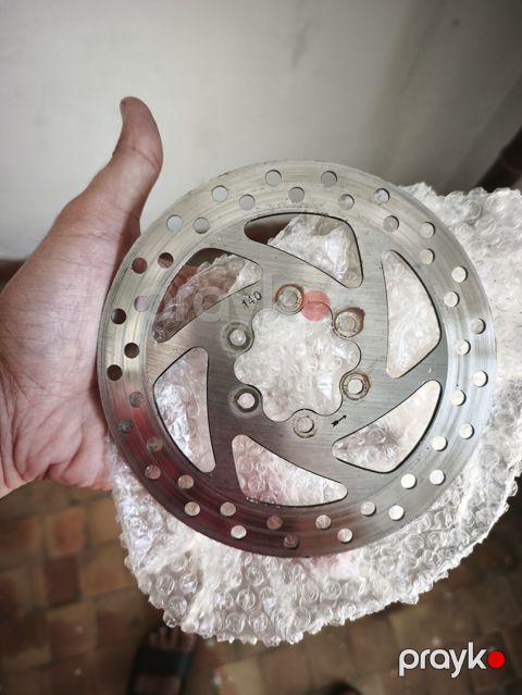 Velosiped üçün disk əyləc rotoru - Ölçü: 140 mm (üzərində “140” — Bakı